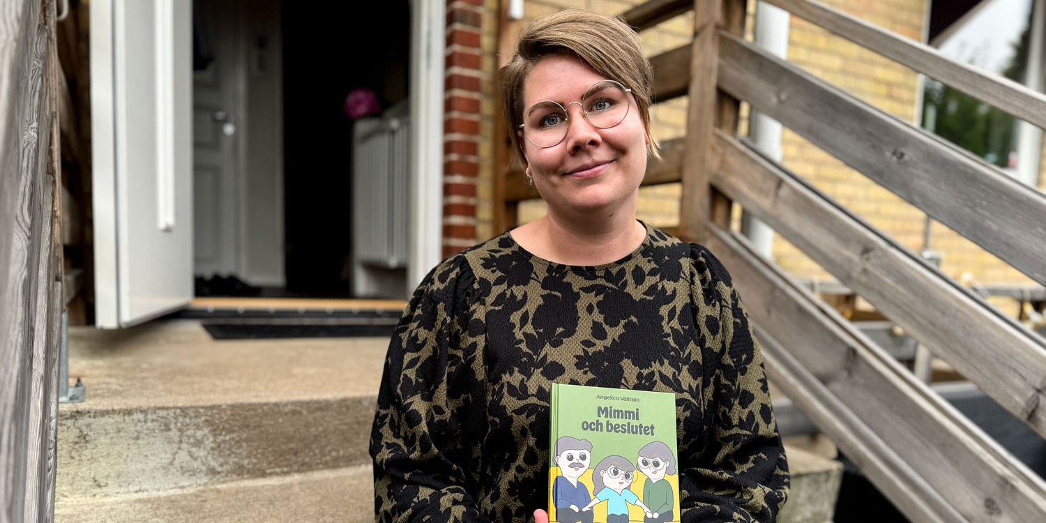 Angelica debuterar som författare