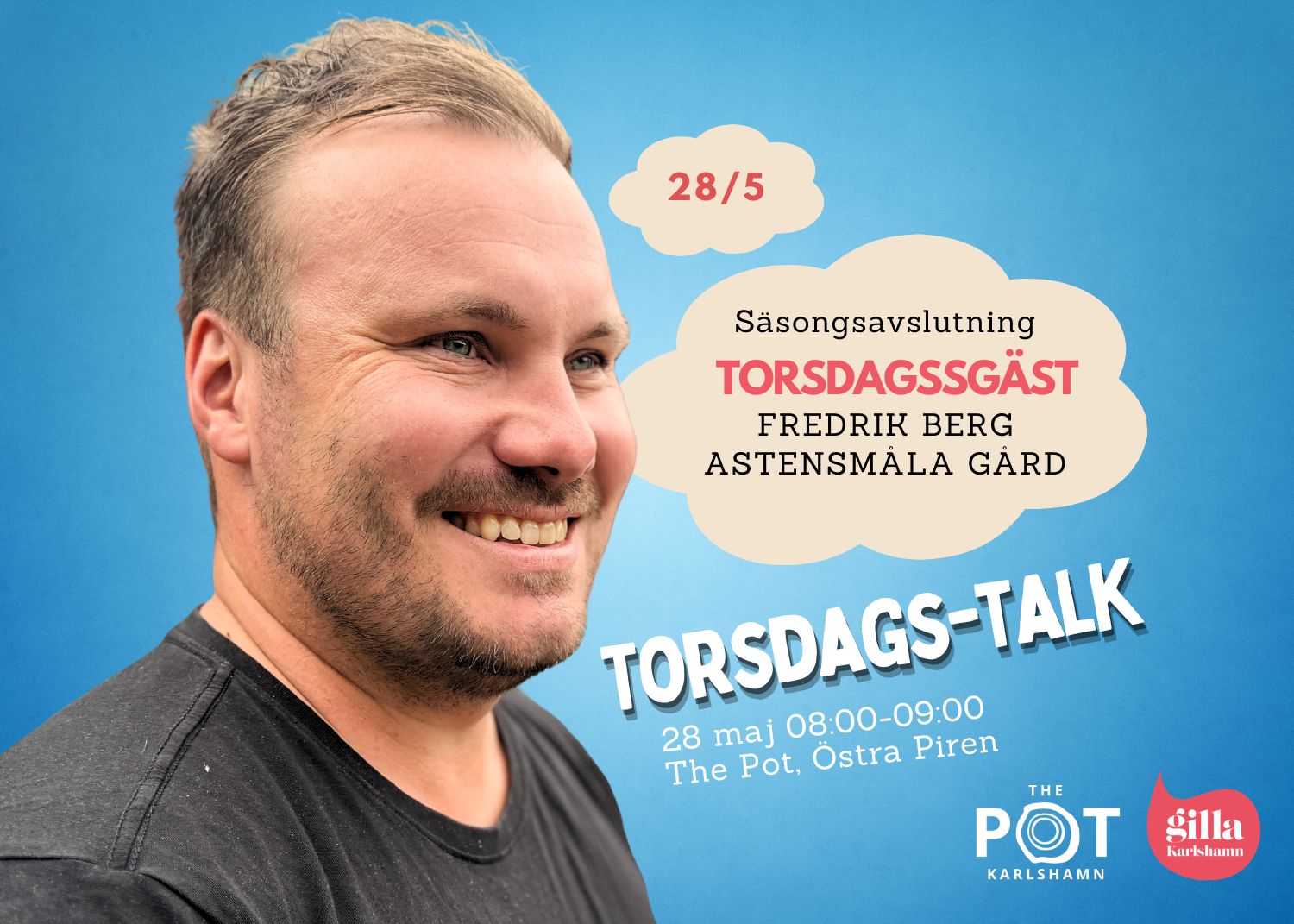 Torsdags-Talk med Fredrik Berg