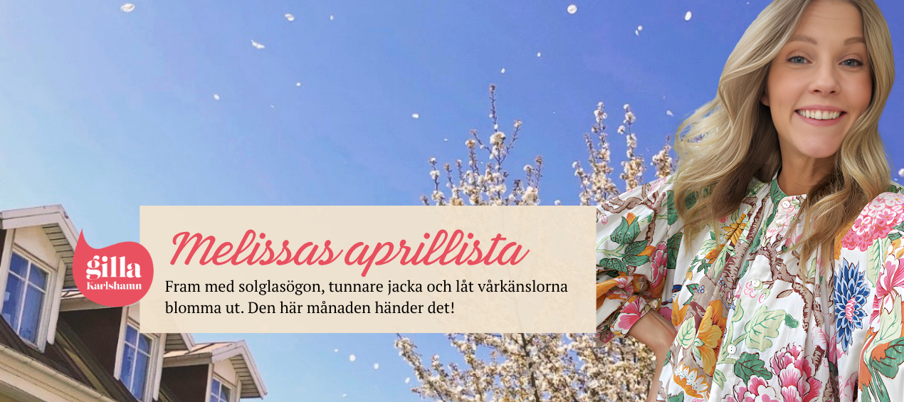 Melissas aprillista header3 Melissas aprillista!