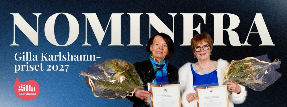 NOMINERA gilla-priset 2027